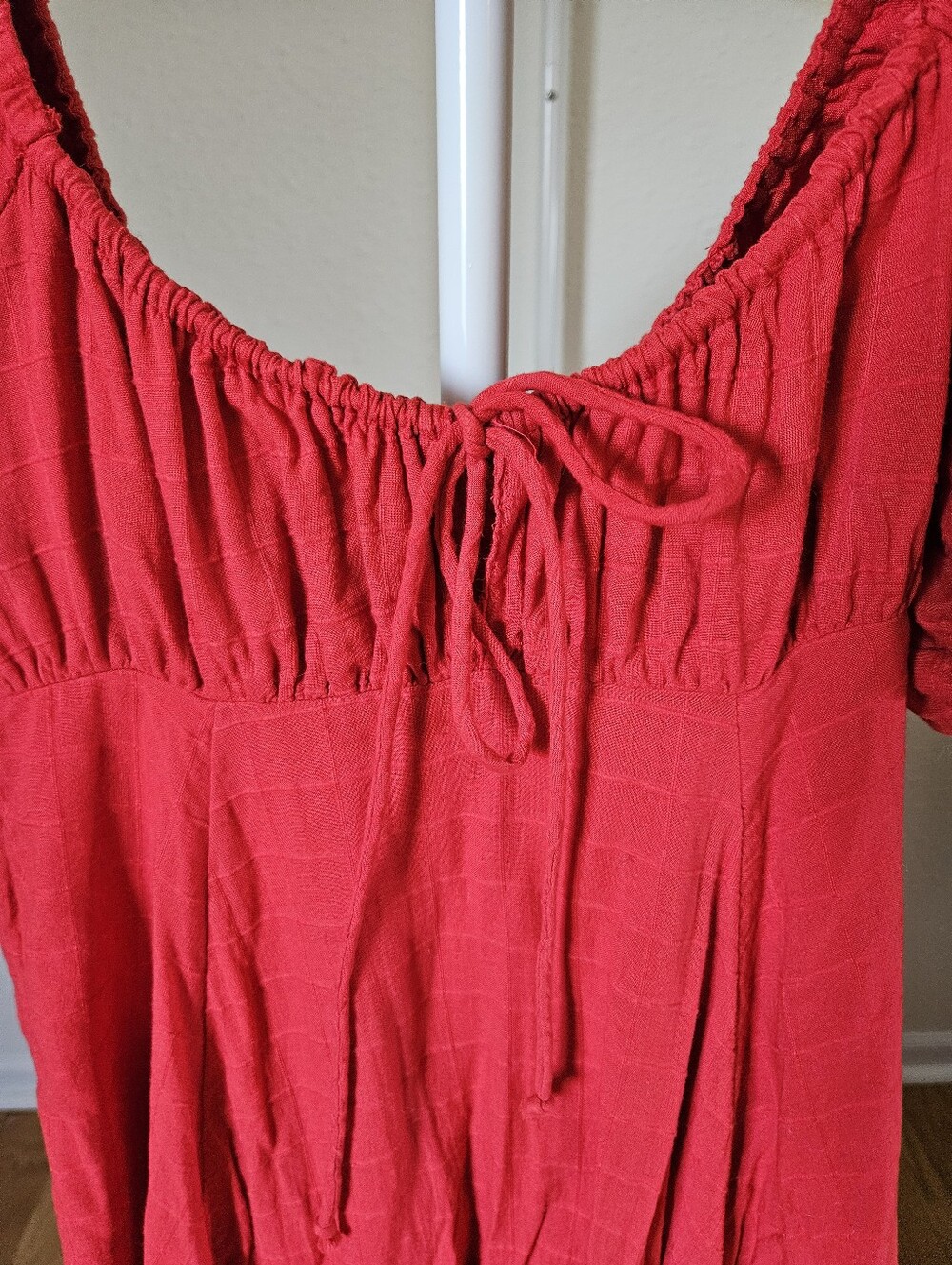 Free People On My Level Red Maxi Dress size XS. - Picture 5 of 10